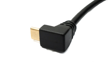 SYSTEM-S USB 3.1 cable 20 cm Type C male to 3.0 A male up-down angled 5 Gbit/s 100W