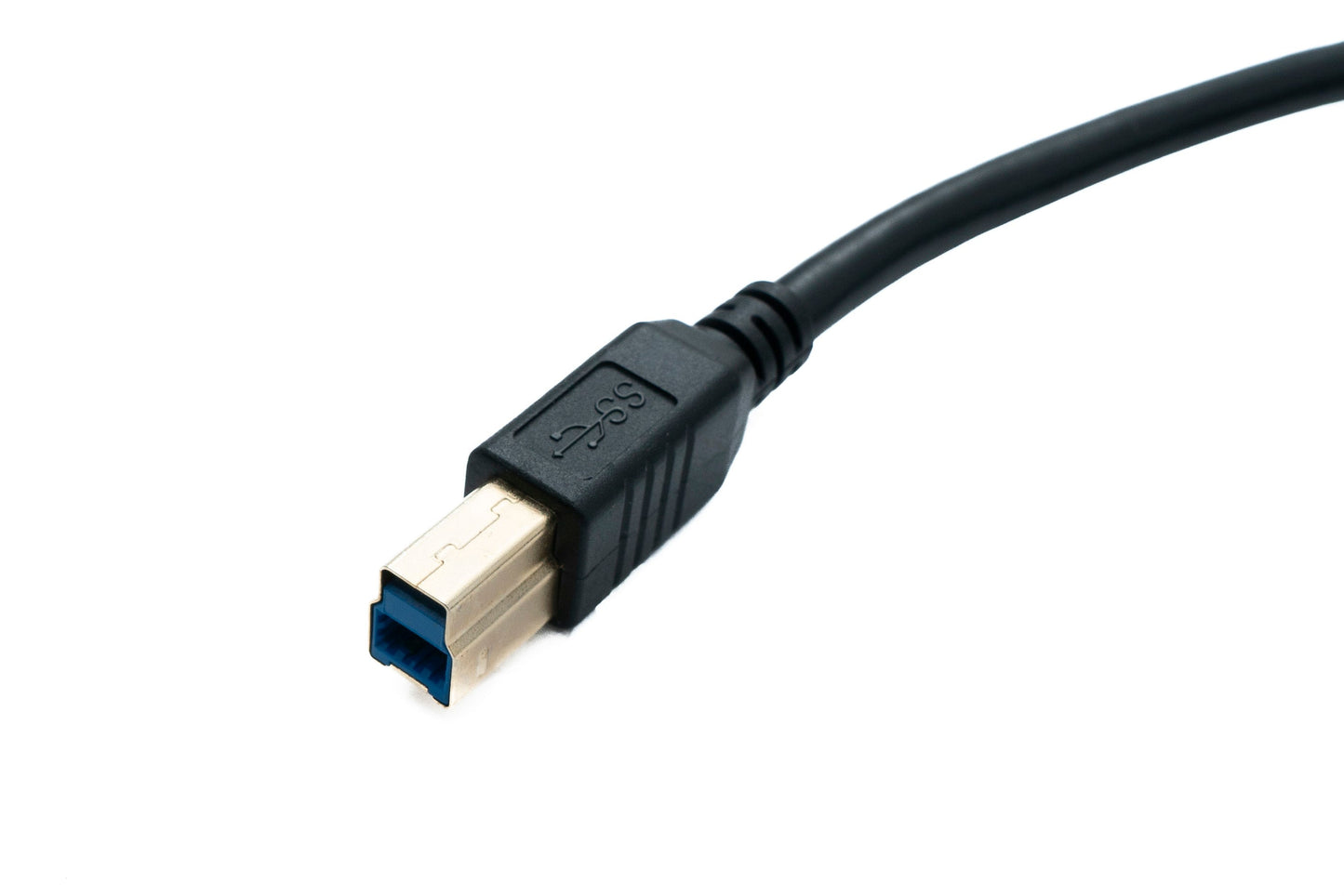 SYSTEM-S USB 3.0 cable 5 m type B male to A male 5 Gbit/s 100W in black