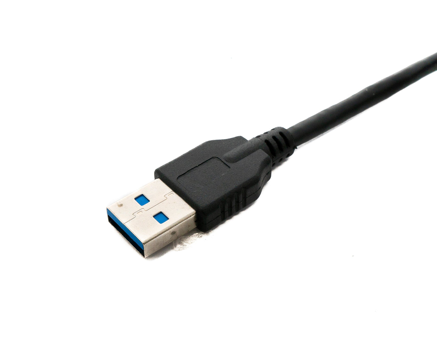 SYSTEM-S USB 3.1 Kabel 100 cm Typ C Stecker zu 3.0 A Stecker 5 Gbit/s 100W in Schwarz