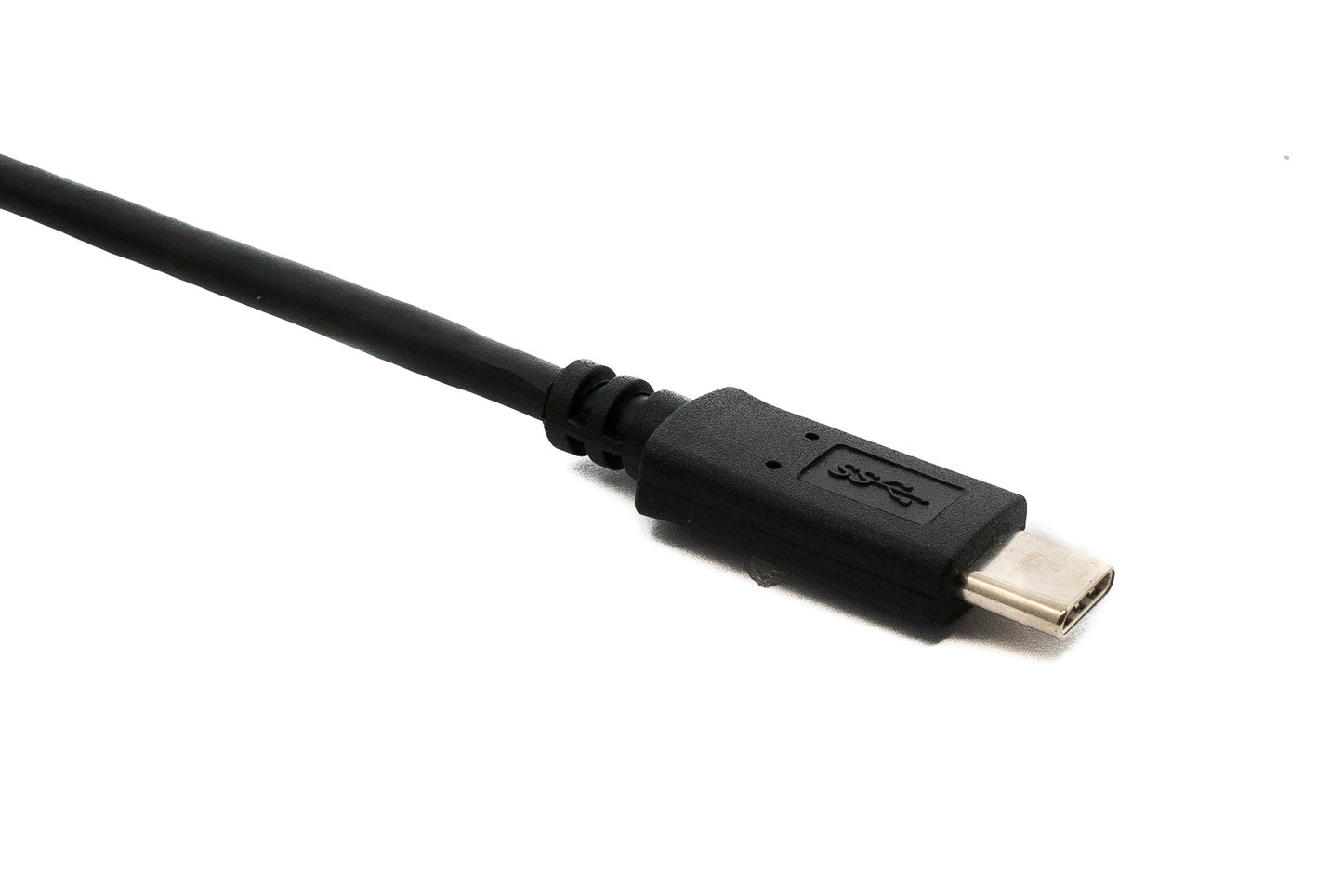 SYSTEM-S USB 3.1 Kabel 2 m Typ C Stecker zu 3.0 A Stecker 5 Gbit/s 100W in Schwarz