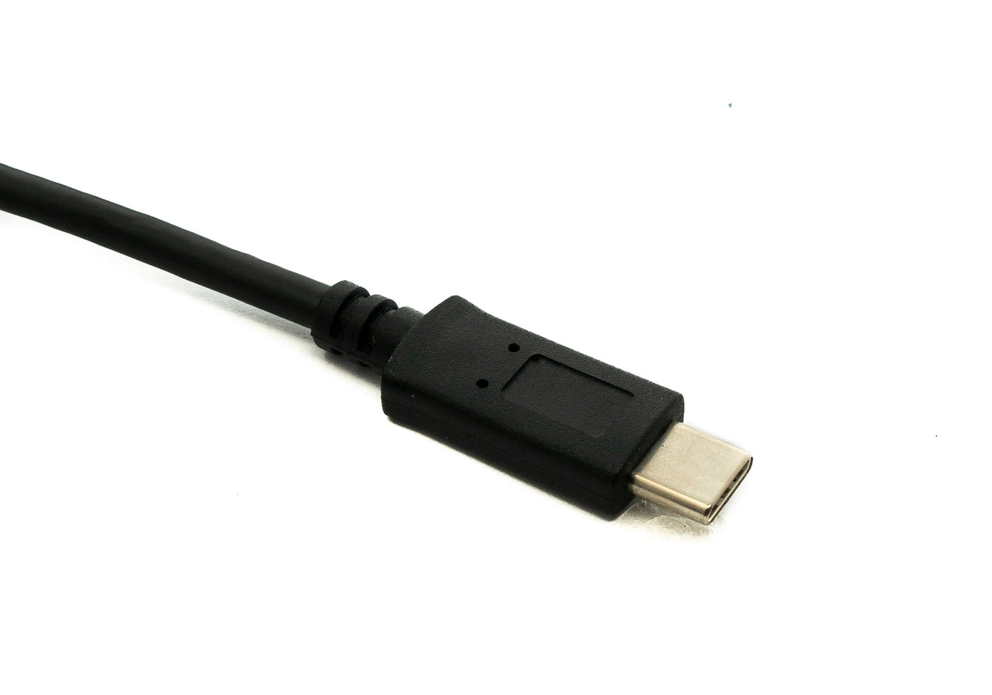 SYSTEM-S USB 3.1 Kabel 50 cm Typ C Stecker zu 3.0 A Stecker 5 Gbit/s 100W in Schwarz