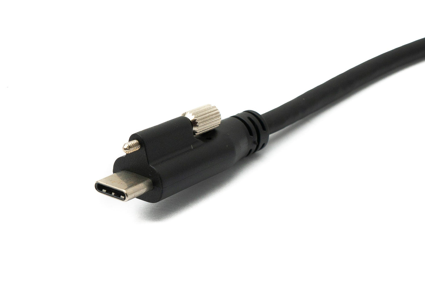SYSTEM-S USB 3.1 Gen 2 Kabel 120 cm Typ C Stecker zu Stecker Panel Mount 10 Gbit/s 100W