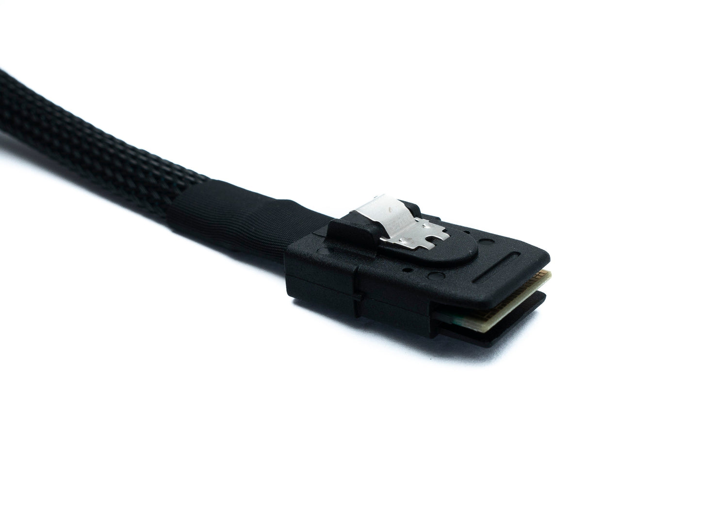 SYSTEM-S SFF-8087 Kabel 100 cm Mini SAS 36 Pin zu 4x SATA 7 Pin für RAID Festplatte Motherboard