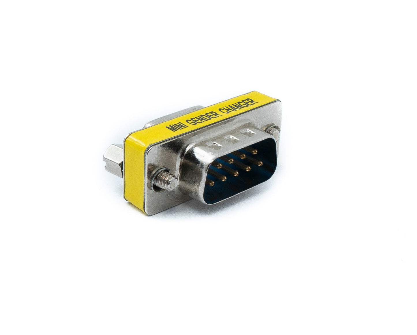 SYSTEM-S D Sub9 Adapter 9 Pin Stecker zu Buchse DB9 Kabel in Grau für RS232