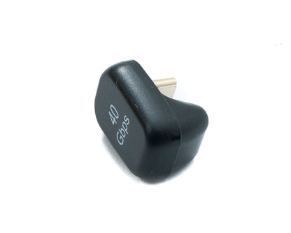 SYSTEM-S USB4 Adapter Typ C Stecker zu Buchse U Turn 180° Winkel 40 Gbit/s 240 W USB 4.0
