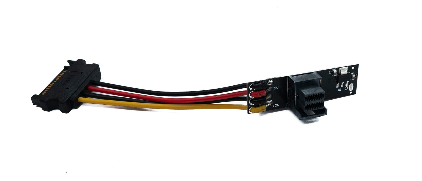 SYSTEM-S PCI-E 4.0 adapter SFF-8643 female to SFF-8639 male for U.2/U.3 NVMe SSD