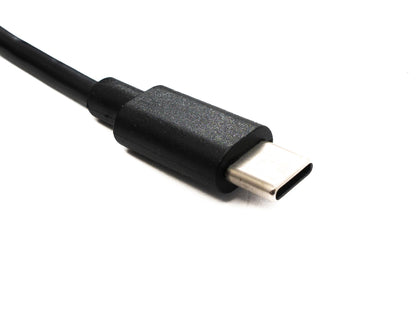 SYSTEM-S USB 3.1 Backpack Kabel 70 cm Typ C Stecker zu Buchse für Rucksack Ladeanschluss