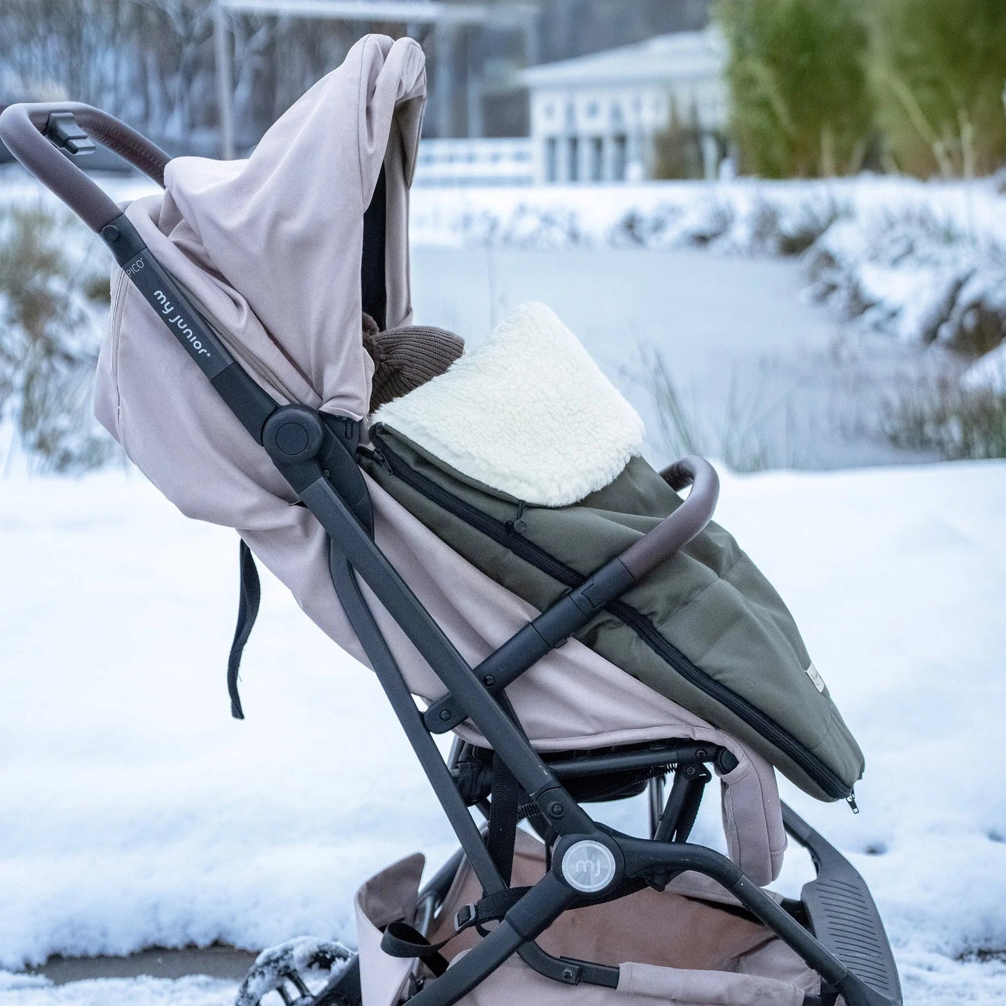 Winterfußsack Merino – wasserabweisend & warm