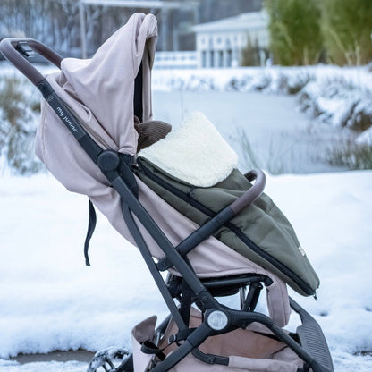 Winterfußsack Merino – wasserabweisend & warm
