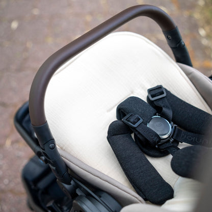 Muslin seat cover for the stroller - universal fit