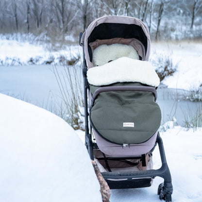 Winterfußsack Merino – wasserabweisend & warm
