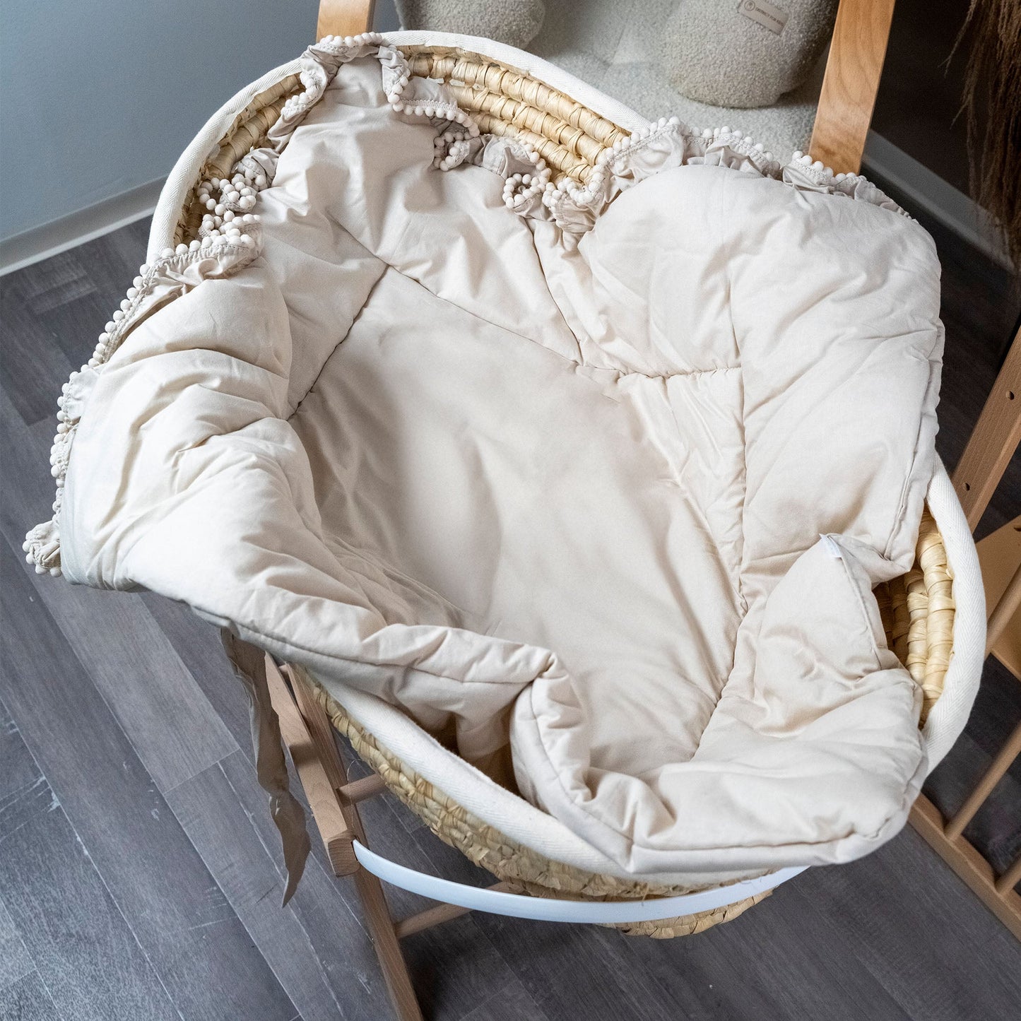 Babyhörnchen Boho für Babys – Puckdecke & Einschlagsdecke