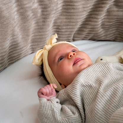 Bettumrandung Cord – Moderne & kuschelige Umrandung für Babybett & Beistellbett