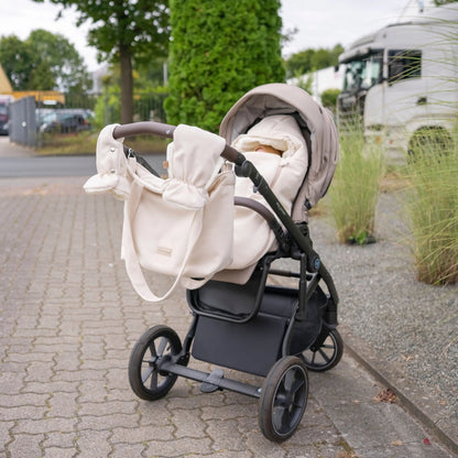Wickeltasche für den Kinderwagen Kaschmir | edle Mom bag