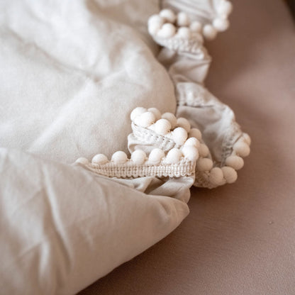 Babyhörnchen Boho für Babys – Puckdecke & Einschlagsdecke