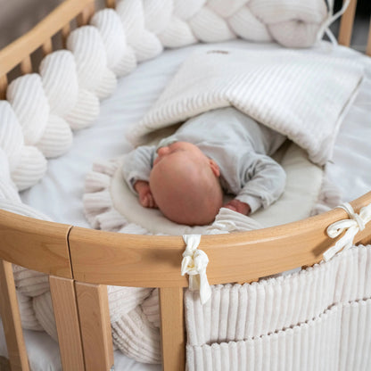 Bettschlange Cord – geflochten für Babybett