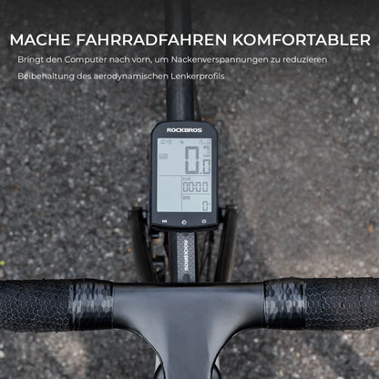 Universal Fahrrad Computer Halterung Leicht & Werkzeugfrei