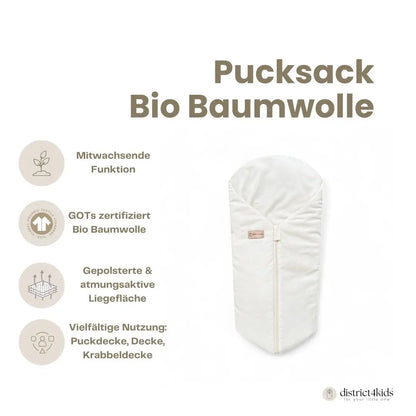 Pucksack Bio-Baumwolle – 2.5 TOG Ganzjahr