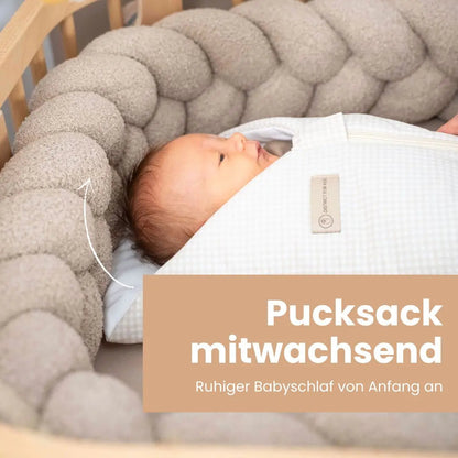 Pucksack Baumwolle kariert – 2.5 TOG Ganzjahr