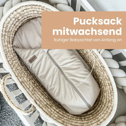 Pucksack Velours | 2.5 TOG Ganzjahres Babyschlafsack