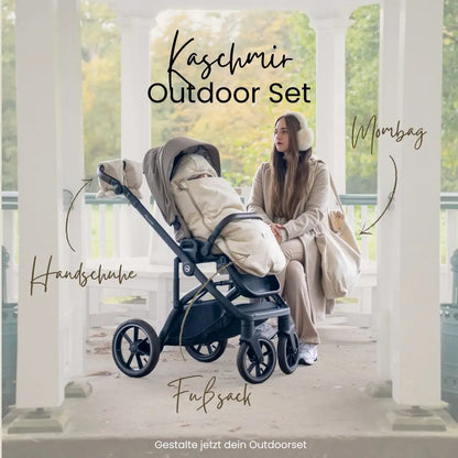 Winterfußsack Kaschmir – luxuriös & warm für Kinderwagen & Autoschale