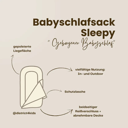 Babyschlafsack Sleepy Cord - 2.5 TOG Ganzjahr