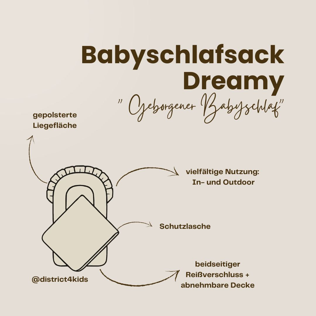 Babyschlafsack Dreamy Musselin Leopard – Ganzjahresschlafsack