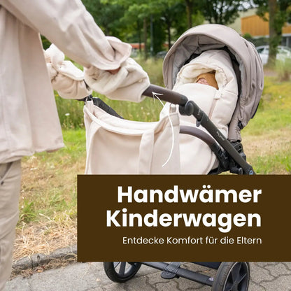 Handschuhe Kaschmir für den Kinderwagen - Handwärmer