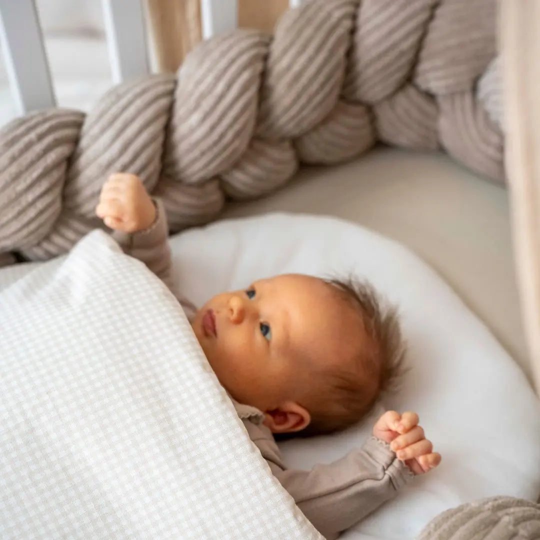 Bettschlange Cord – geflochten für Babybett