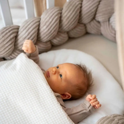 Bettschlange Cord – geflochten für Babybett