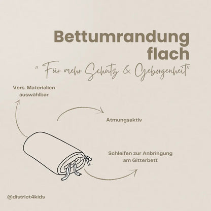 Bettumrandung Bouclé – weich & Premium