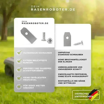 Cramer RM2700 Ersatzklingen – Edelstahl (30 Stück)