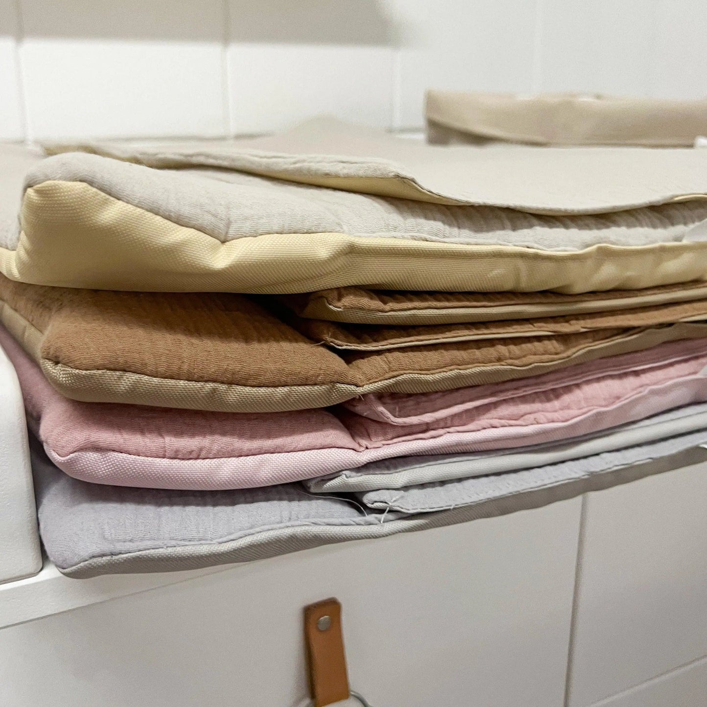 Wickelauflage Musselin – mit Unterlage, weich