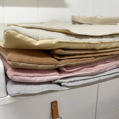 Wickelauflage Musselin – mit Unterlage, weich