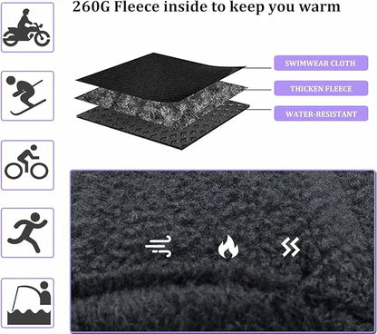 Winter Fahrradhandschuhe Touchscreen Winddicht Warm Wasserabweisend