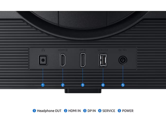 Samsung Odyssey G6 G60F 27″ QHD 350Hz Gaming Monitor
