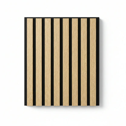 Akustikpaneel Wandpaneel Holz 60x30 4 Stück Wanddeko Wandvertäfelung Wandverkleidung