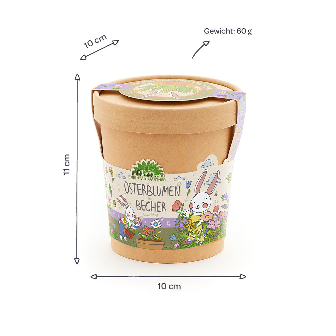 Flowers from the cup