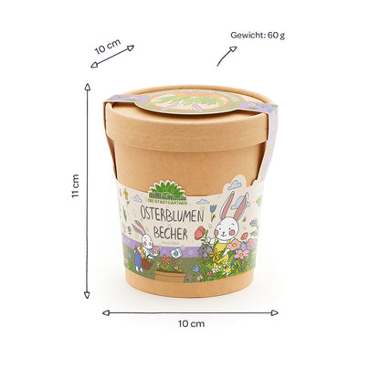 Flowers from the cup