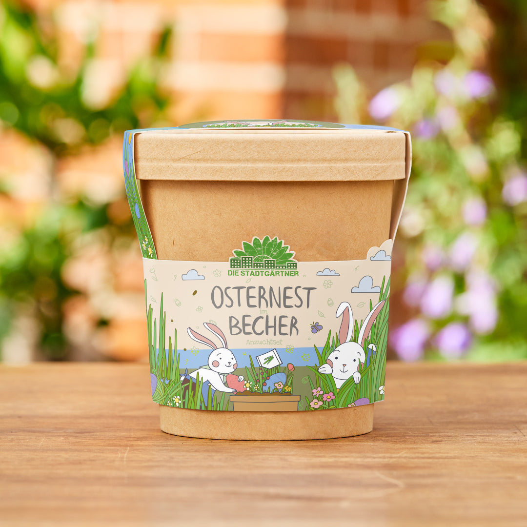 Easter nest from the cup