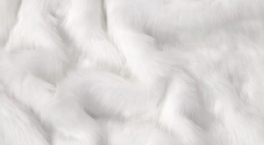 Ecoshag™ Arctic Fox Long Pile Shaggy Fur - hochwertiges Kunstfell