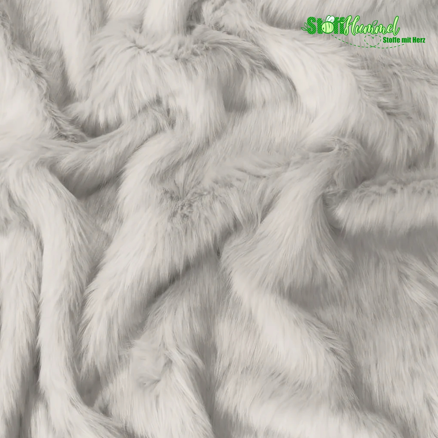 Ecoshag™ Arctic Fox Long Pile Shaggy Fur - hochwertiges Kunstfell