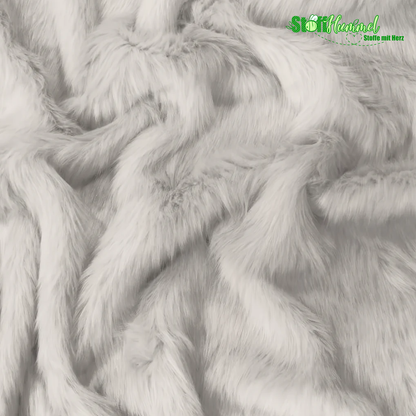 Ecoshag™ Arctic Fox Long Pile Shaggy Fur - hochwertiges Kunstfell