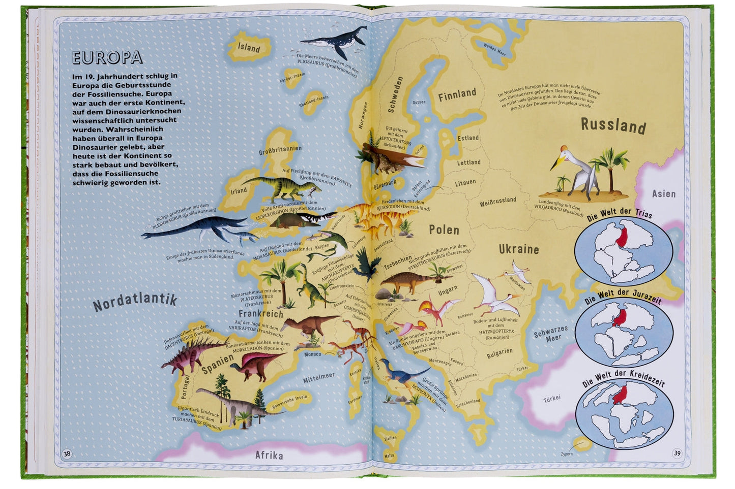 Der Atlas der Dinosaurier