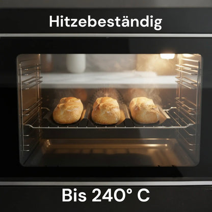 Baguette Baguetteform Blech für 3 Baguettes antihaft beschichtet Baguetteblech