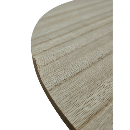 Beistelltisch Couchtisch rund Holz Metall Tisch Nachttisch Holztisch 40cm B-WARE
