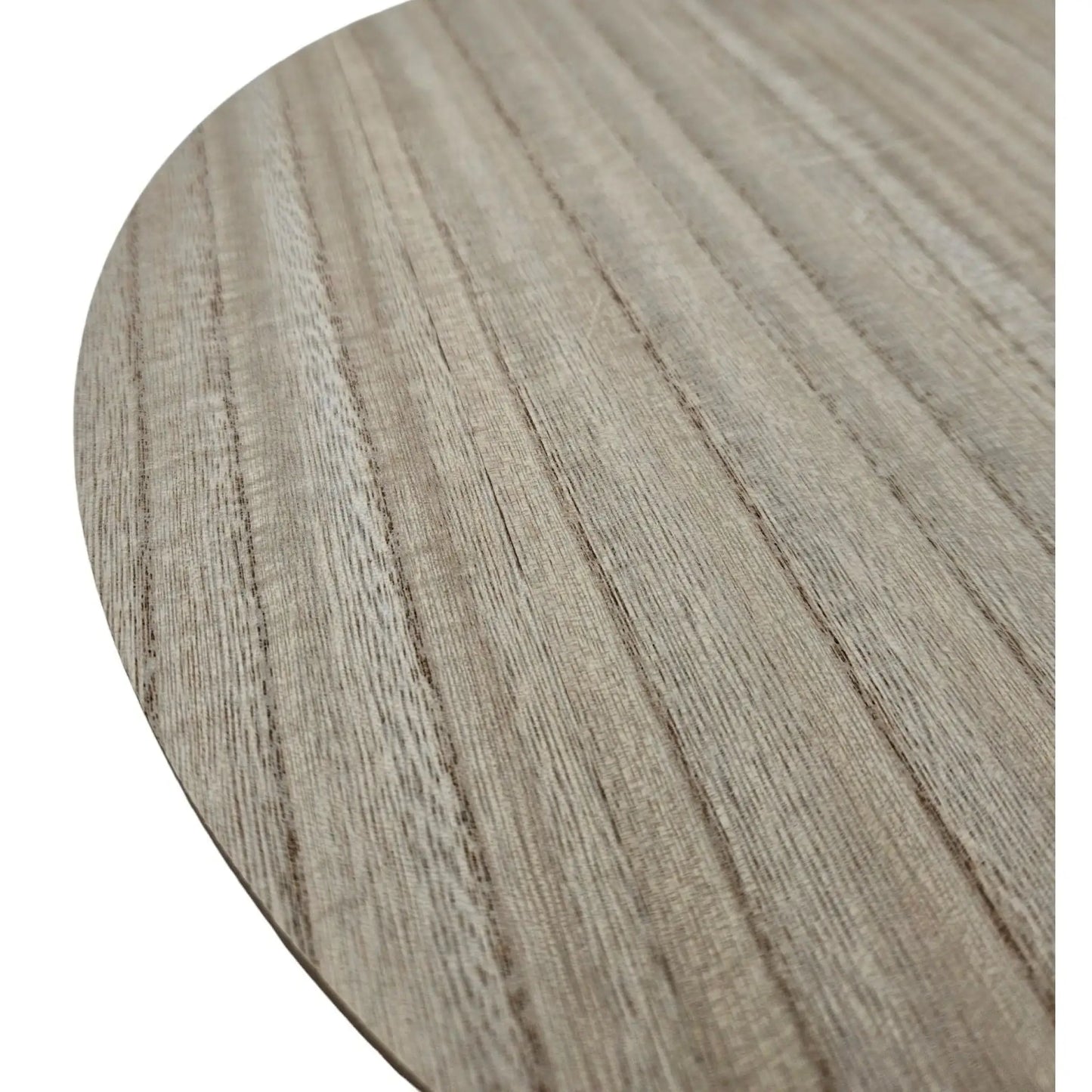 Beistelltisch Couchtisch rund Holz Metall Tisch Nachttisch Holztisch 40cm B-WARE
