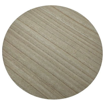 Beistelltisch Couchtisch rund Holz Metall Tisch Nachttisch Holztisch 40cm B-WARE