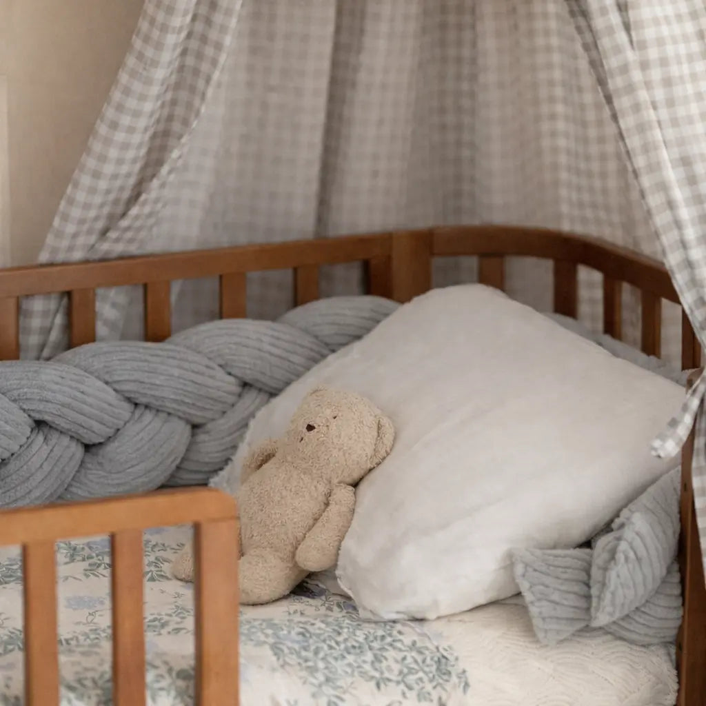 Bettschlange Cord – geflochten für Babybett