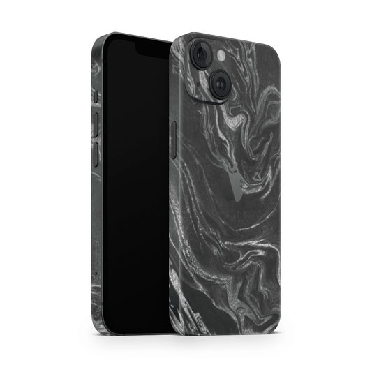 iPhone 12 Mini Skin Black Silver